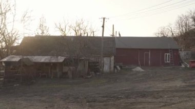 Old building, from soviet time. High quality FullHD footage