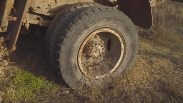Old Soviet Truck High Quality Fullhd Footage — Stock videók