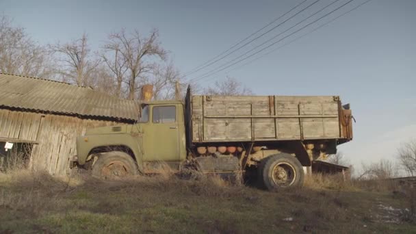 旧的苏联卡车 优质Fullhd影片 — 图库视频影像