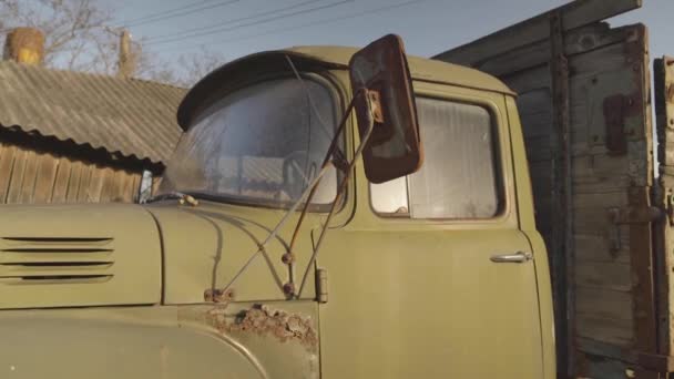 Old Soviet Truck High Quality Fullhd Footage — Vídeos de Stock