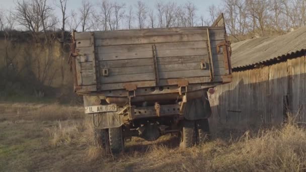 Old Soviet Truck High Quality Fullhd Footage — Stok Video