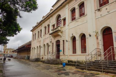 Praca da Estacao in Belo Horizonte, Minas Gerais, Brazil, at cloudy day.