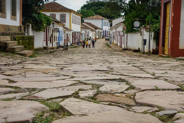 Colonial Colorful Architecture Tiradentes Historic City Minas Gerais Brazil — Fotografia de Stock