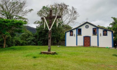 Sao Francisco de Paula church in Tiradentes historic city, Minas Gerais, Brazil.