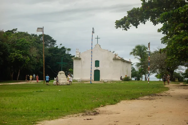 Trancoso Bahia Brasile Chiesa San Giovanni Battista Comune Porto Seguro — Foto Stock