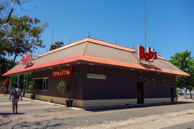 Vitoria, ES, Brezilya - 103 23: Bobs gıda mağazasının dış görünüşü.