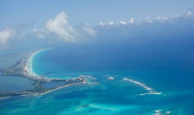 Meksika, Cancun 'da turkuaz deniz havası..