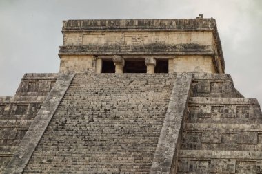 Chichen Itza arkeolojik kompleksi Yucatan Yarımadası, Meksika. Büyük Kolombiya öncesi şehir.