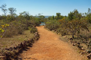 Brasilia Ulusal Parkı, diğer adıyla Mineral Su Parkı. Brezilya, Brezilya, Brezilya..