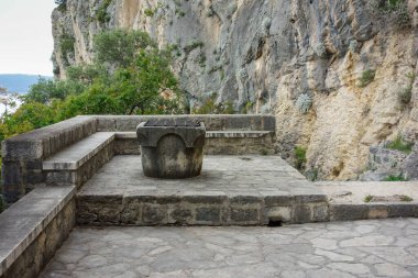 Hırvatistan 'ın Split kentindeki Marjan Orman Parkı.