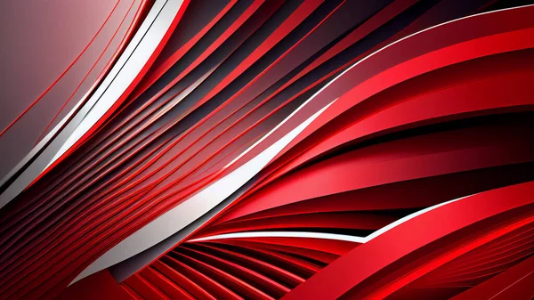 Abstract red background with wavy lines. High quality photo