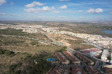 Santa Polo, İspanya, yukarıdan bir fotoğraf