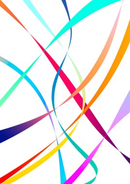 Background rubans multi colors 