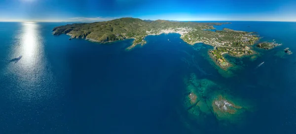 Вид Воздуха Cap Creus Коста Брава Высокое Качество Фото — стоковое фото