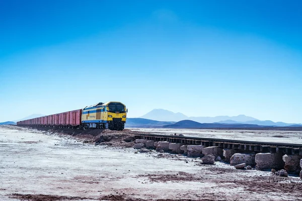 Cemitério Trem Altiplano Boliviano Foto Alta Qualidade — Fotografia de Stock