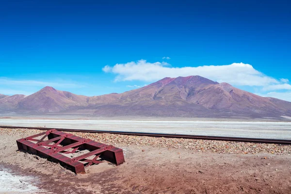 Salar Chiguana Altiplano Boliviano Foto Alta Qualidade — Fotografia de Stock