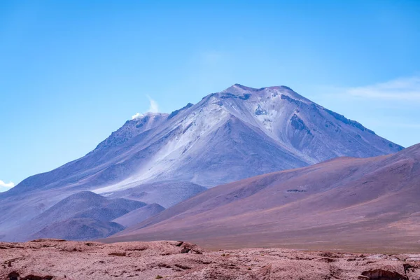 Ηφαιστειακό Τοπίο Στο Βολιβιανό Αλτιπλάνο Υψηλής Ποιότητας Φωτογραφία — Φωτογραφία Αρχείου