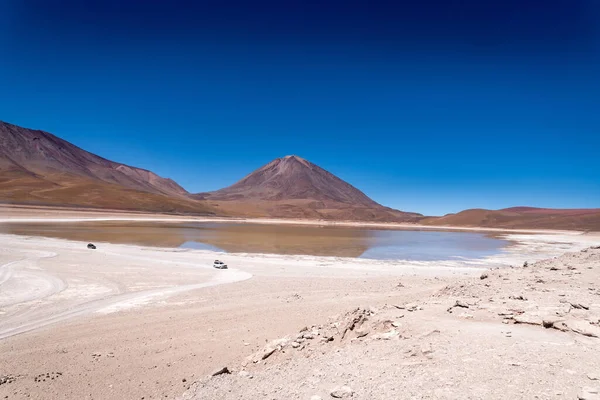 Paisaje Del Desierto Del Altiplano Boliviano Foto Alta Calidad — Foto de Stock