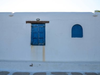 Mykonos köyünün manzarası. Yüksek kalite fotoğraf