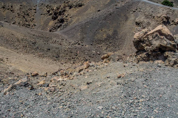 Vulkanlandschaft Der Insel Santorin Hochwertiges Foto — Stockfoto