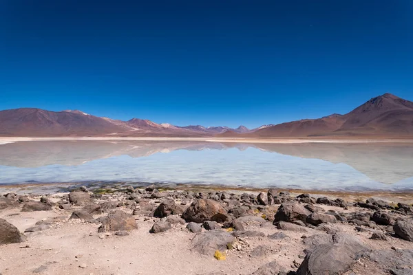 Volcanic Landscape Bolivian Altiplano High Quality Photo — Stock Photo, Image