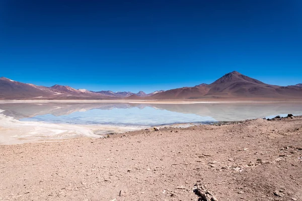 Вулканічний Ландшафт Болівійському Альтіплано Високоякісна Фотографія — стокове фото