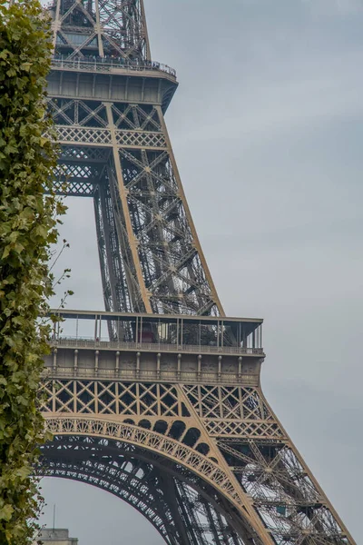 Подробности Структуре Эйфелевой Башни Высокое Качество Фото — стоковое фото