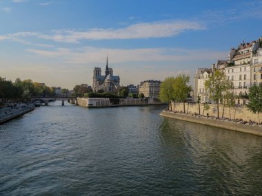 Notre Dame de Paris Katedrali. Yüksek kalite fotoğraf