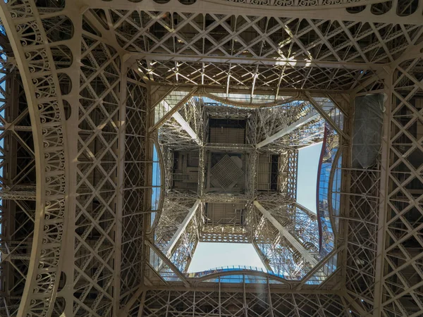 Металлическое Строение Эйфелевой Башни Высокое Качество Фото — стоковое фото