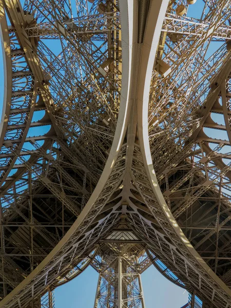 Подробности Структуре Эйфелевой Башни Высокое Качество Фото — стоковое фото