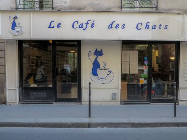 Paris sokaklarında günlük hayat. Yüksek kalite fotoğraf