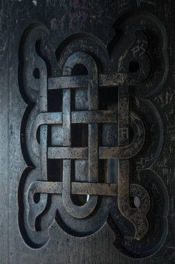 Sacre Coeur de Paris mimarisinin ayrıntıları. Yüksek kalite fotoğraf