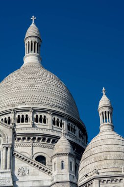Sacre Coeur de Paris mimarisinin ayrıntıları. Yüksek kalite fotoğraf