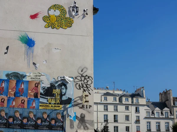 Vita Quotidiana Nelle Strade Parigi Foto Alta Qualità — Foto Stock