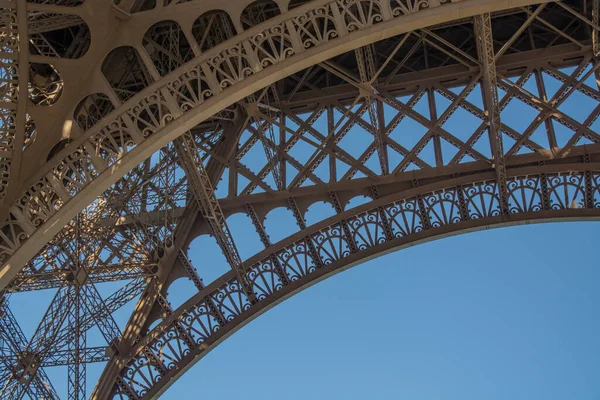 Struttura Metallica Della Torre Eiffel Foto Alta Qualità — Foto Stock