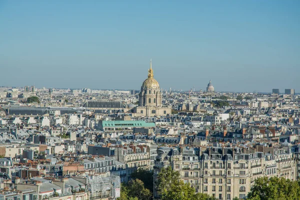 Widok Lotu Ptaka Les Invalides Paryżu Wysokiej Jakości Zdjęcie — Zdjęcie stockowe