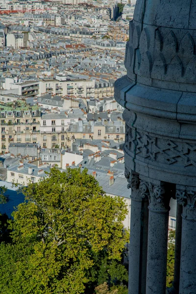 Szczegóły Architektury Sacre Coeur Paris Wysokiej Jakości Zdjęcie — Zdjęcie stockowe