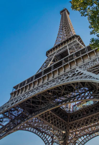 Struttura Metallica Della Torre Eiffel Foto Alta Qualità — Foto Stock