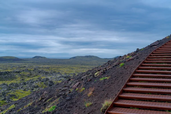 Spettacolare Paesaggio Vulcanico Islanda Foto Alta Qualità — Foto Stock