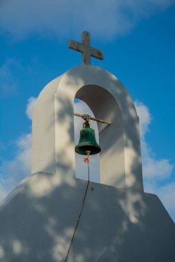 Mykonos köyünün manzarası. Yüksek kalite fotoğraf