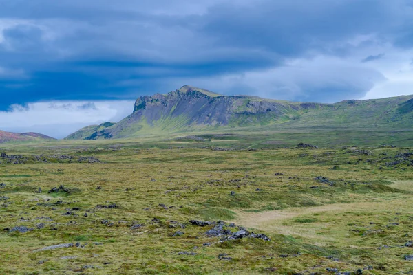 Впечатляющий Вулканический Ландшафт Исландии Высокое Качество Фото — стоковое фото