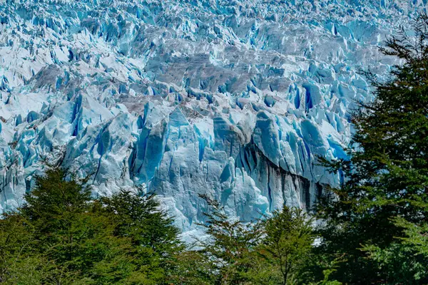 Gletsjerlandschap Van Perito Moreno Pampa Argentinië Hoge Kwaliteit Foto — Stockfoto
