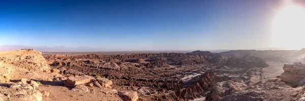 チリのアタカマにあるヴァレス ルナの砂漠の風景 高品質の写真 — ストック写真