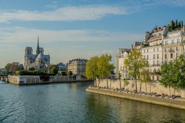 Notre Dame de Paris Katedrali. Yüksek kalite fotoğraf