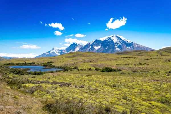 Torres Del Paine National Park Chilean Patagonia High Quality Photo — Stock Photo, Image