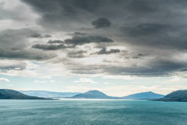 Torres del Paine Ulusal Parkı, Şili Patagonya. Yüksek kalite fotoğraf