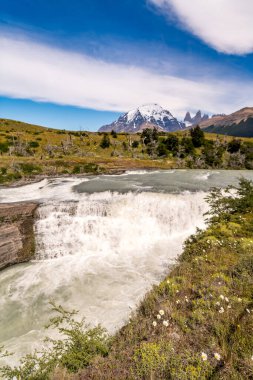 Torres del Paine Ulusal Parkı, Şili Patagonya. Yüksek kalite fotoğraf