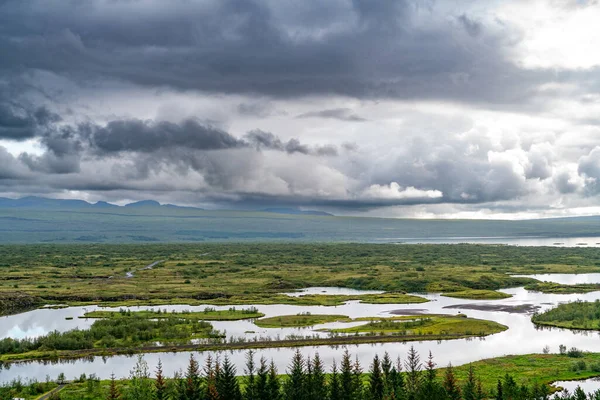 Spectacular Wild Landscape Iceland High Quality Photo — Stock Photo, Image