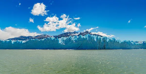 Paisagem Glacial Perito Moreno Pampa Argentina Foto Alta Qualidade — Fotografia de Stock