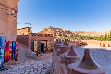 Fas 'ın iç kesiminin manzarası. Yüksek kalite fotoğraf